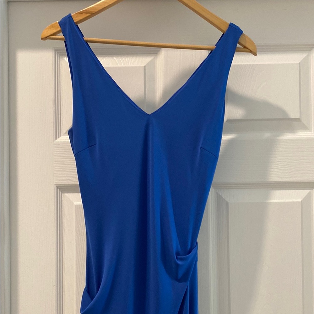 Nicole Miller : Royal Blue Maxi Dress